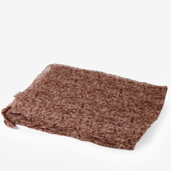 *SOLD* Brunello Cucinelli Sheer Cashmere Abstract Print Scarf - Picture 2 of 5